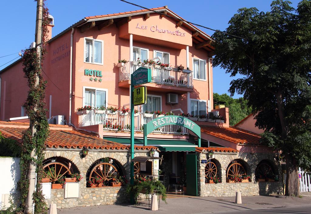 Logis Hotel Restaurant Les Charmettes Argeles-sur-Mer Ngoại thất bức ảnh
